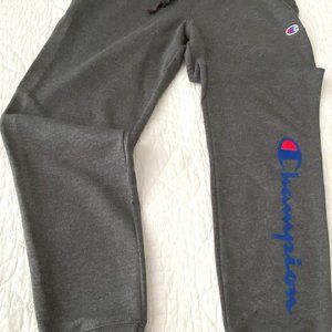 Champion, ladies sweatpants, size S, dark gray color